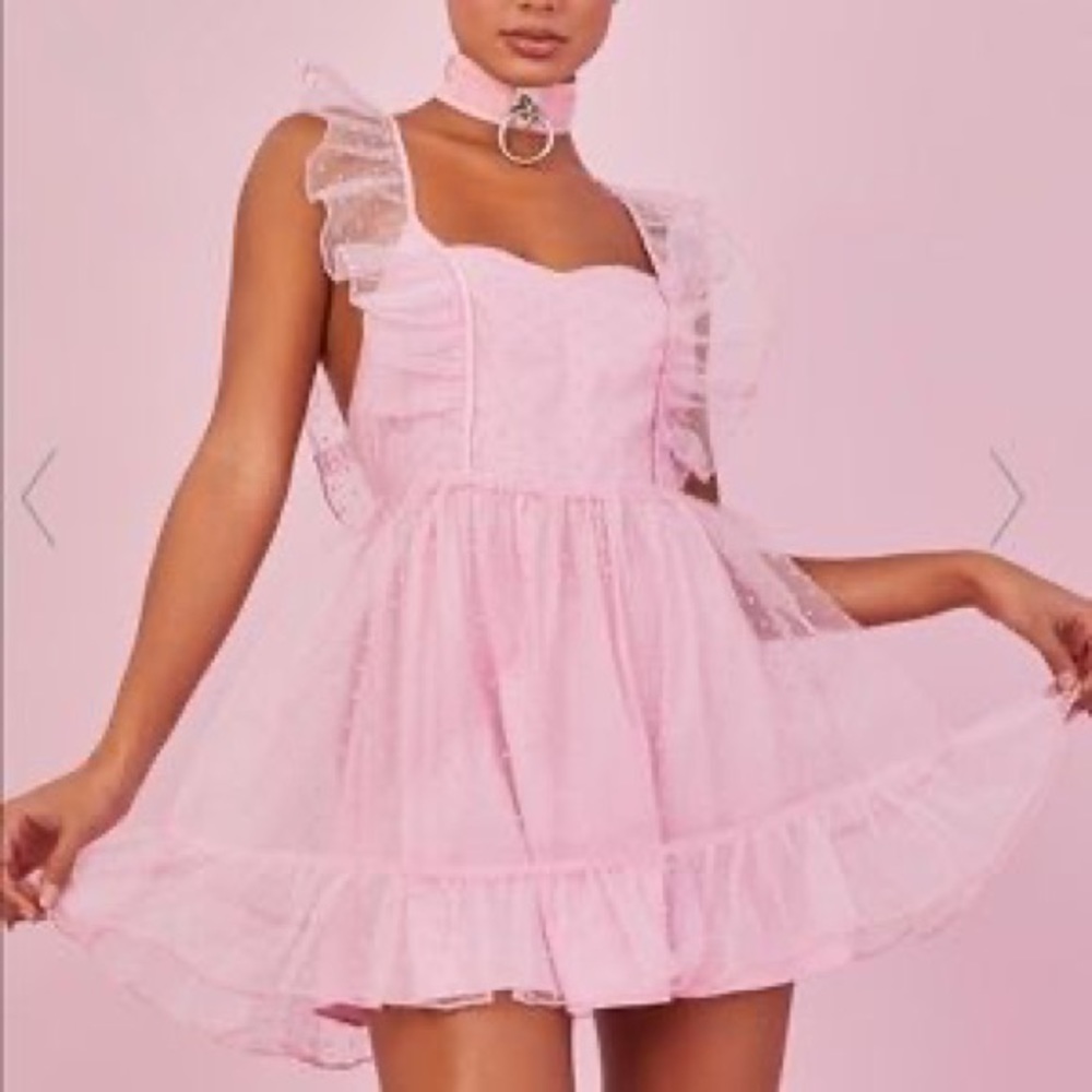 PINK DOLLS KILL DRESS